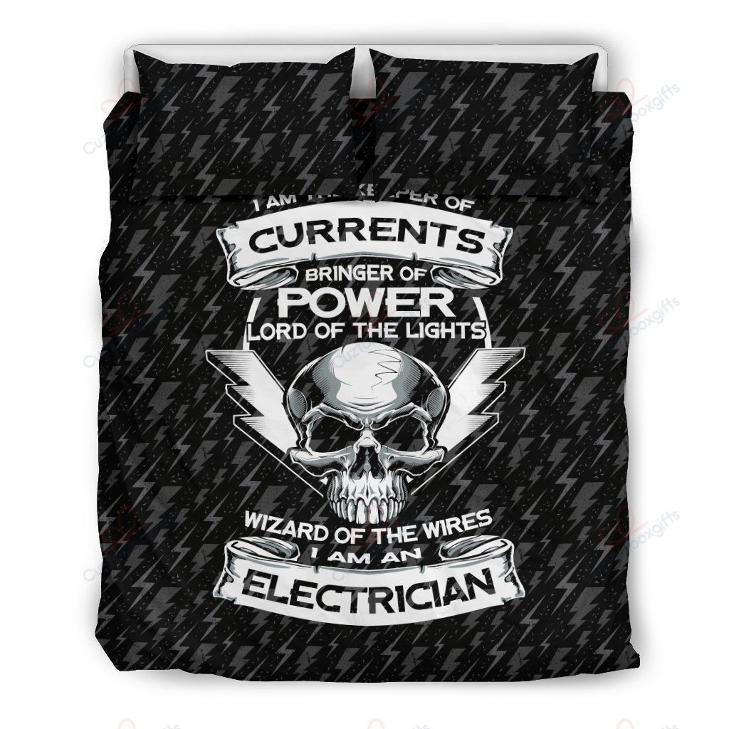 Keeper Current Printed Bedding Set