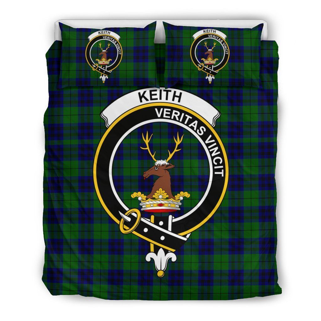 Keith Clan Badge Tartan Bedding Set