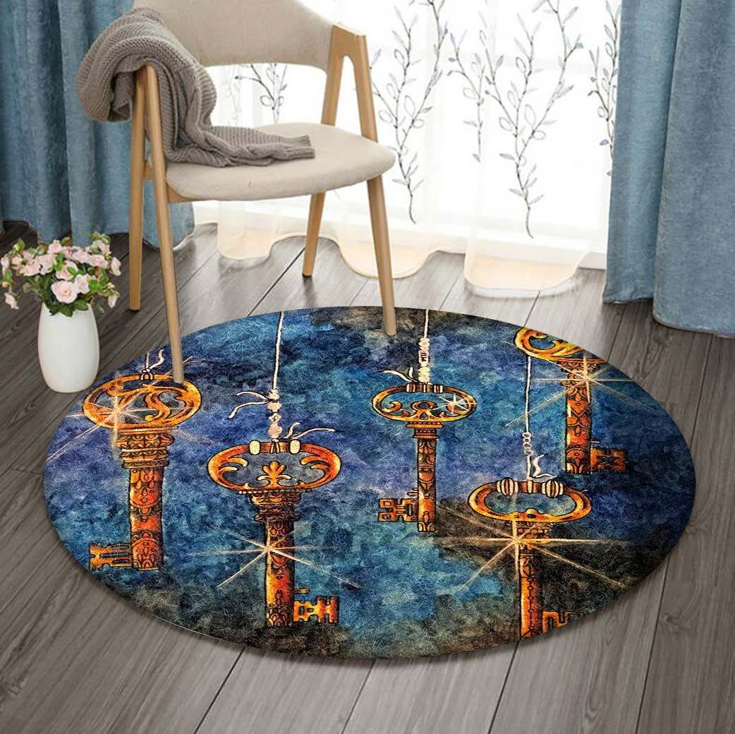 Key Round Carpet