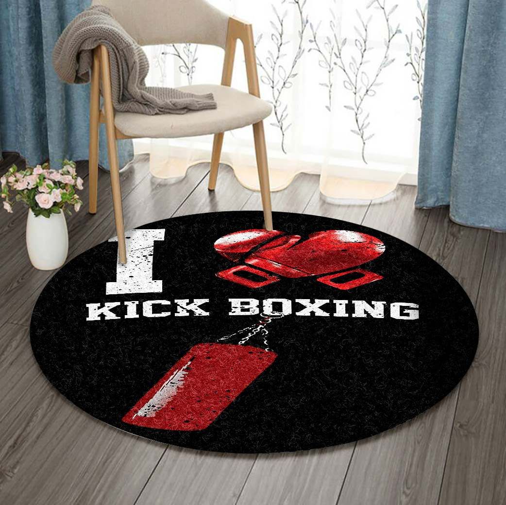 Kickboxing Round Carpet