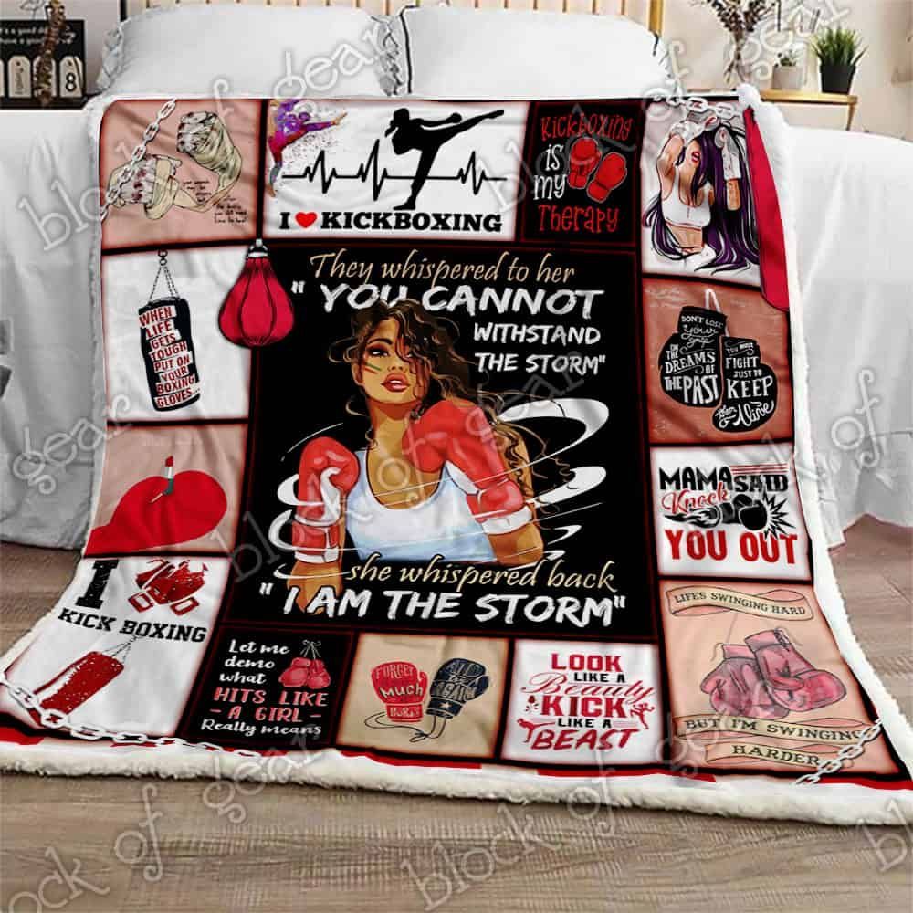 Kickboxing Fleece Blanket