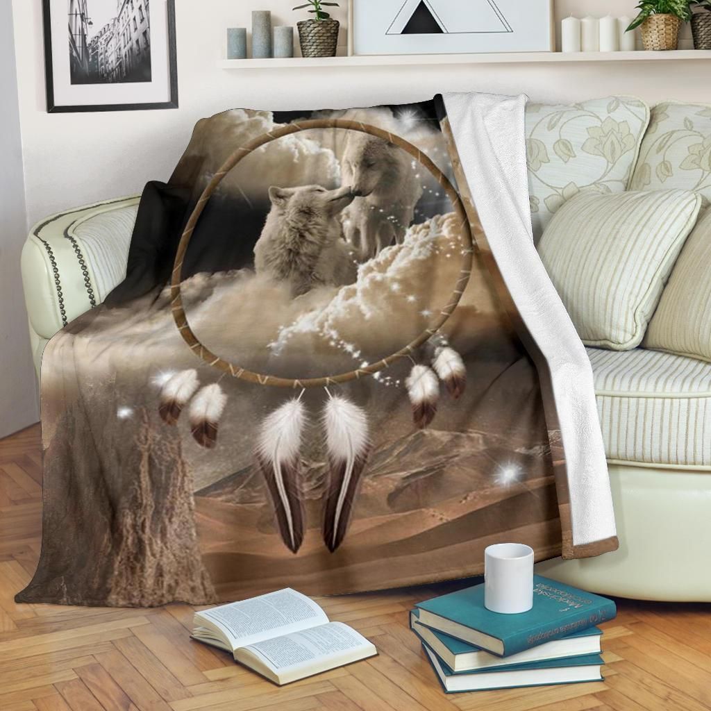 King And Queen Sherpa Fleece Blanket