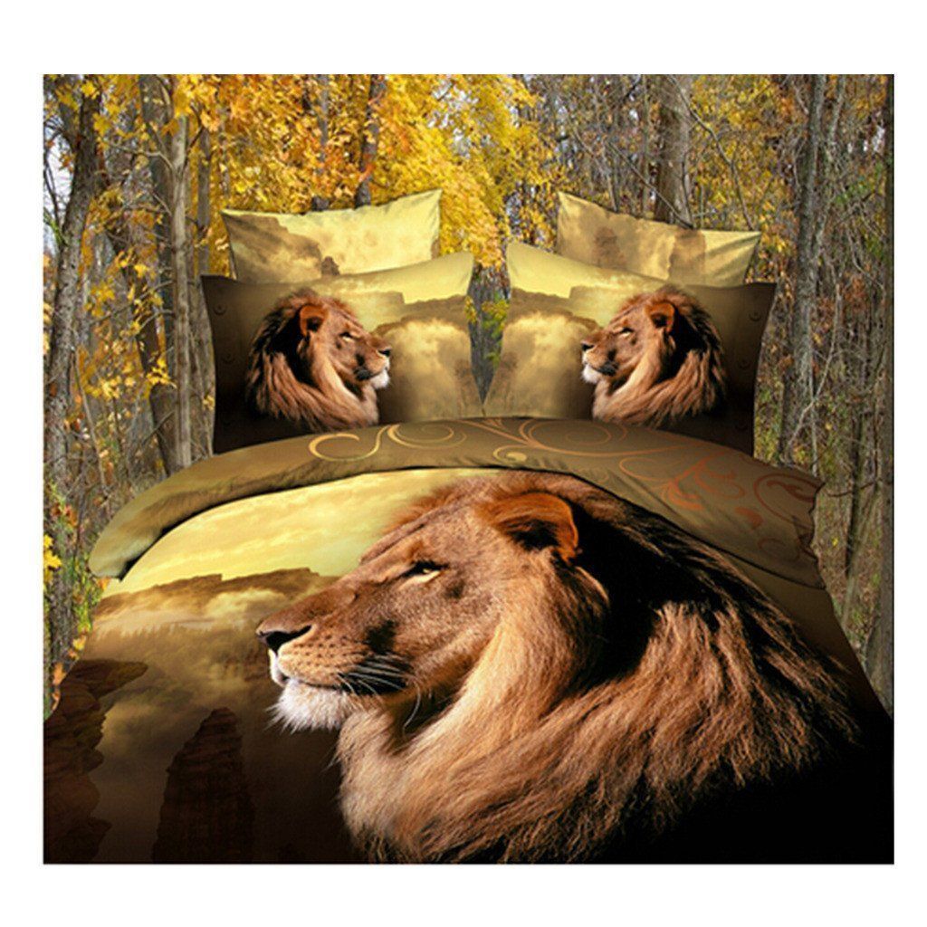 King Of Lion Bedding Set
