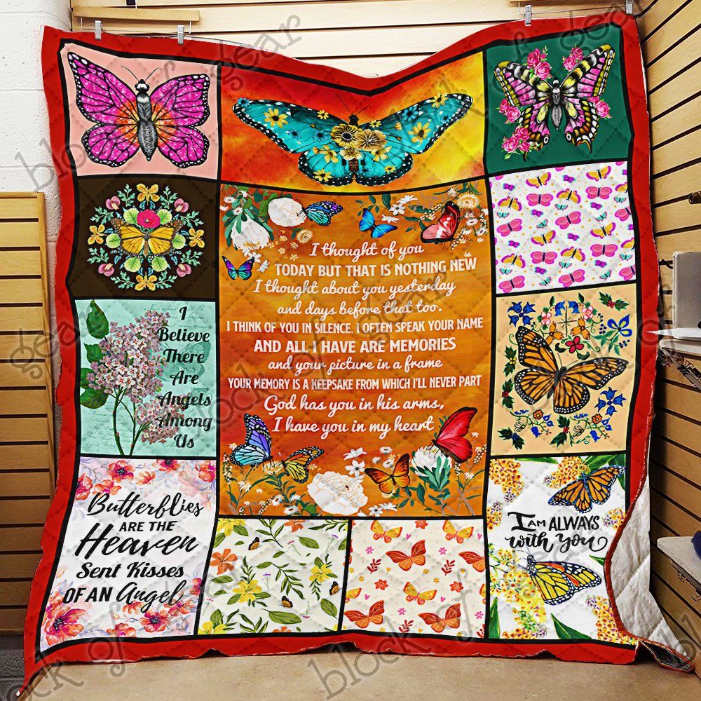 Kisses Of An Angel Butterfly Quilt Mh42 Dhc11124178Dd