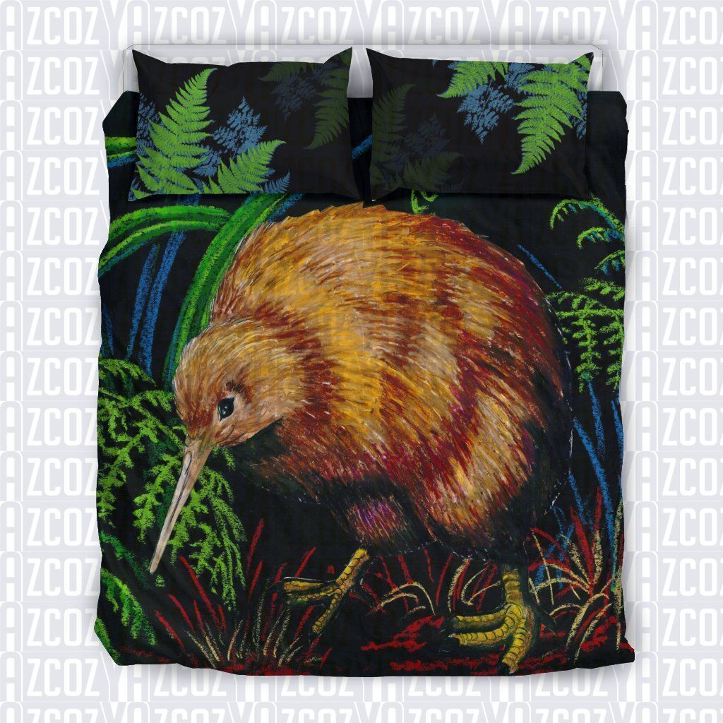 Kiwi Bird New Zealand Bedding Set