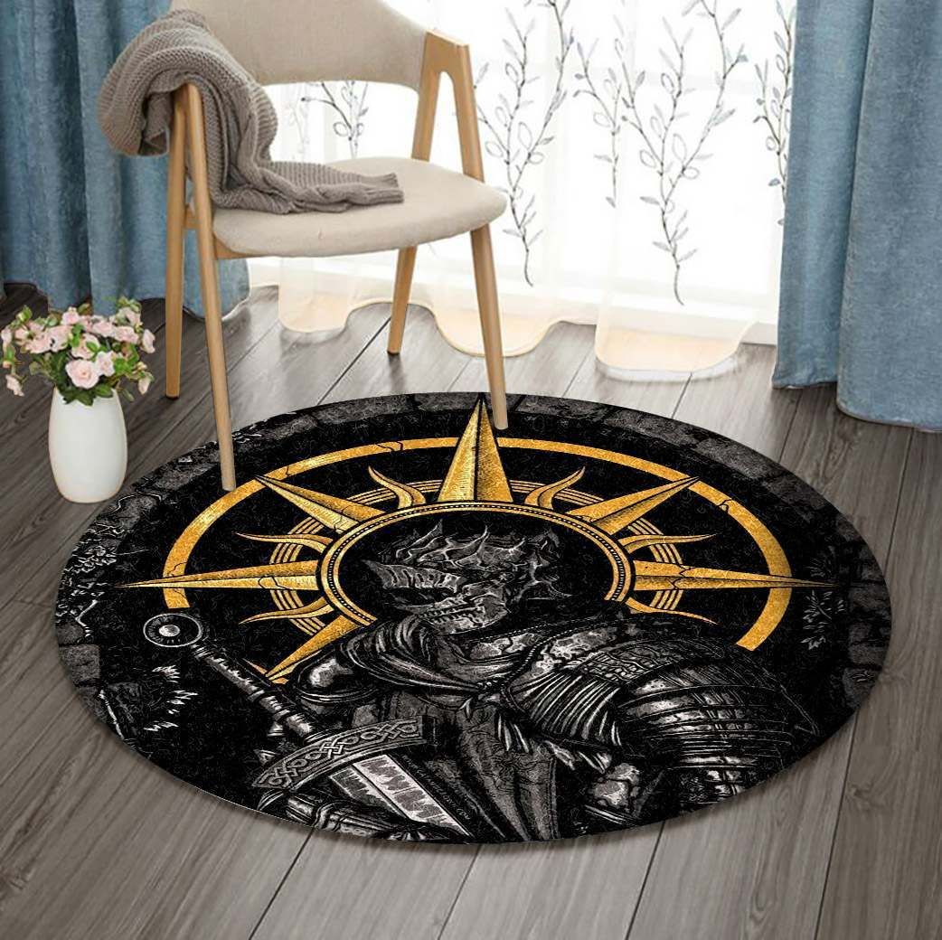 Knight Round Carpet
