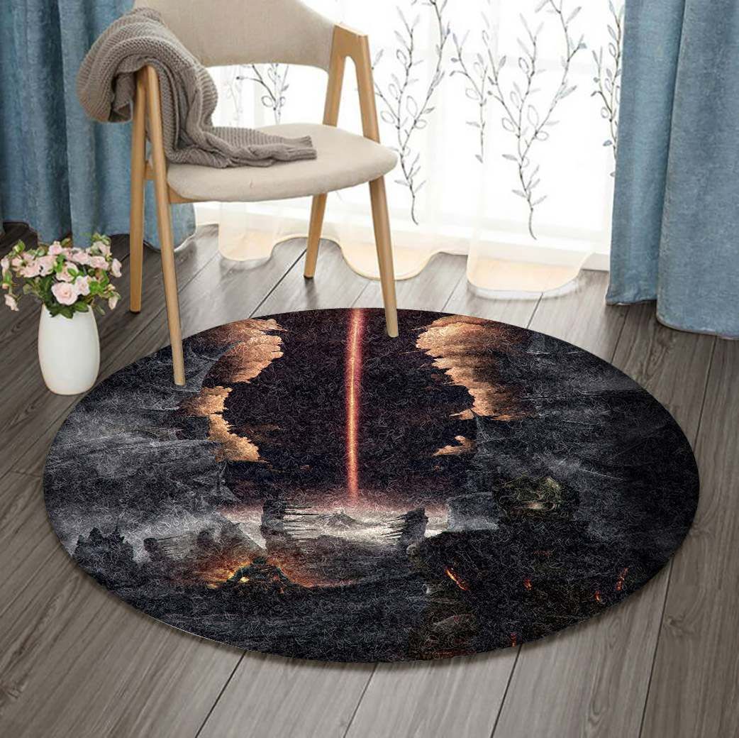 Knight Round Carpet