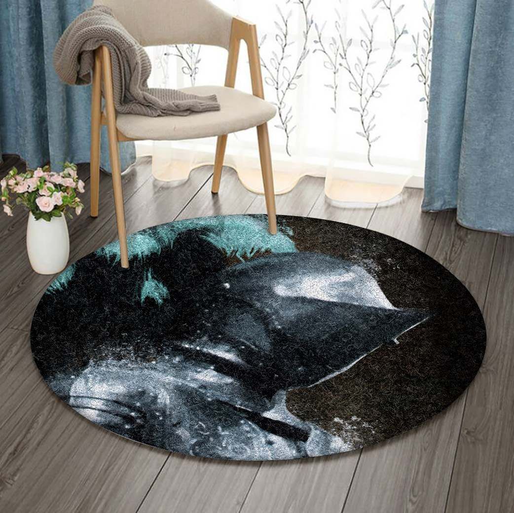 Knight Round Carpet