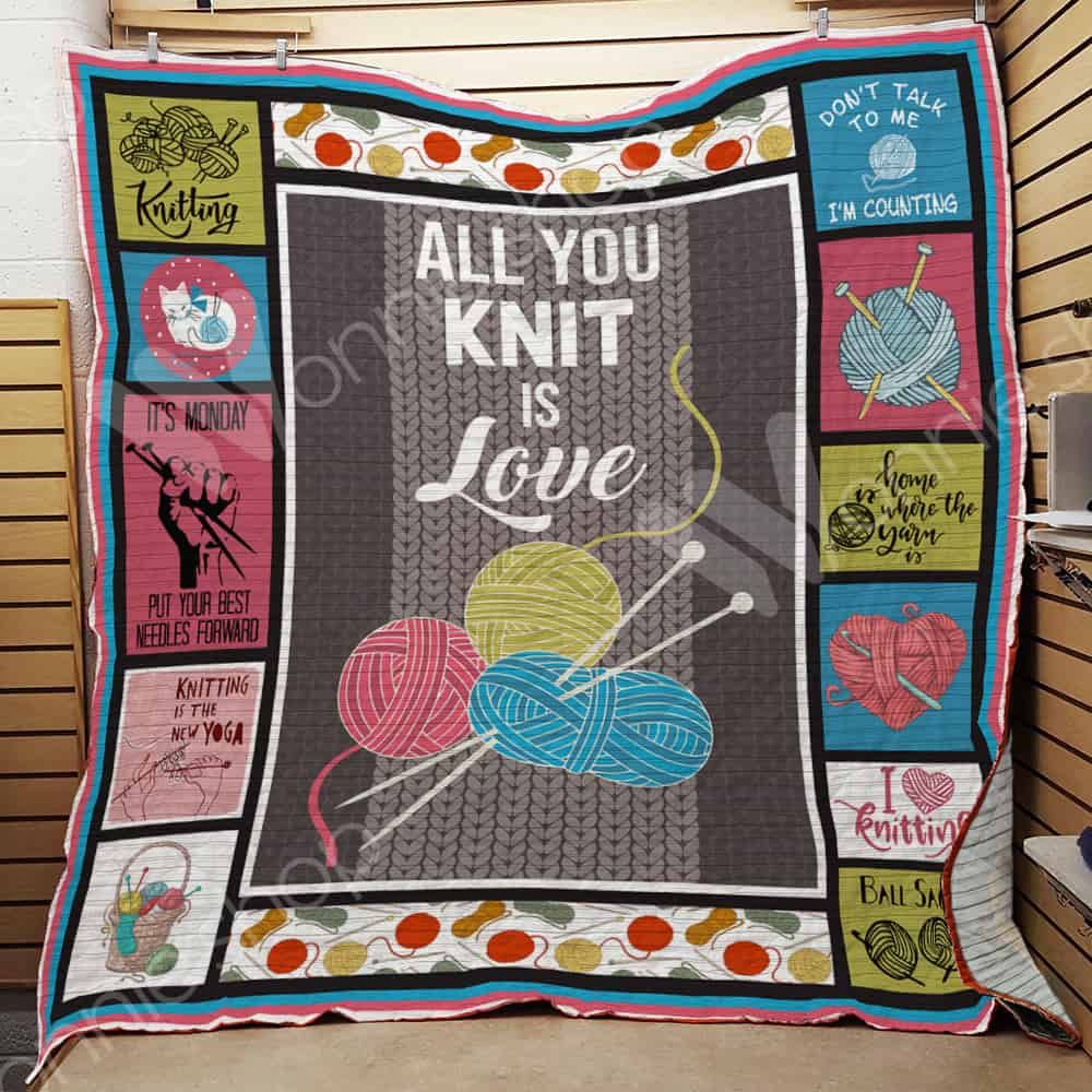 Knitting Quilt Blanket DHC0302839TD