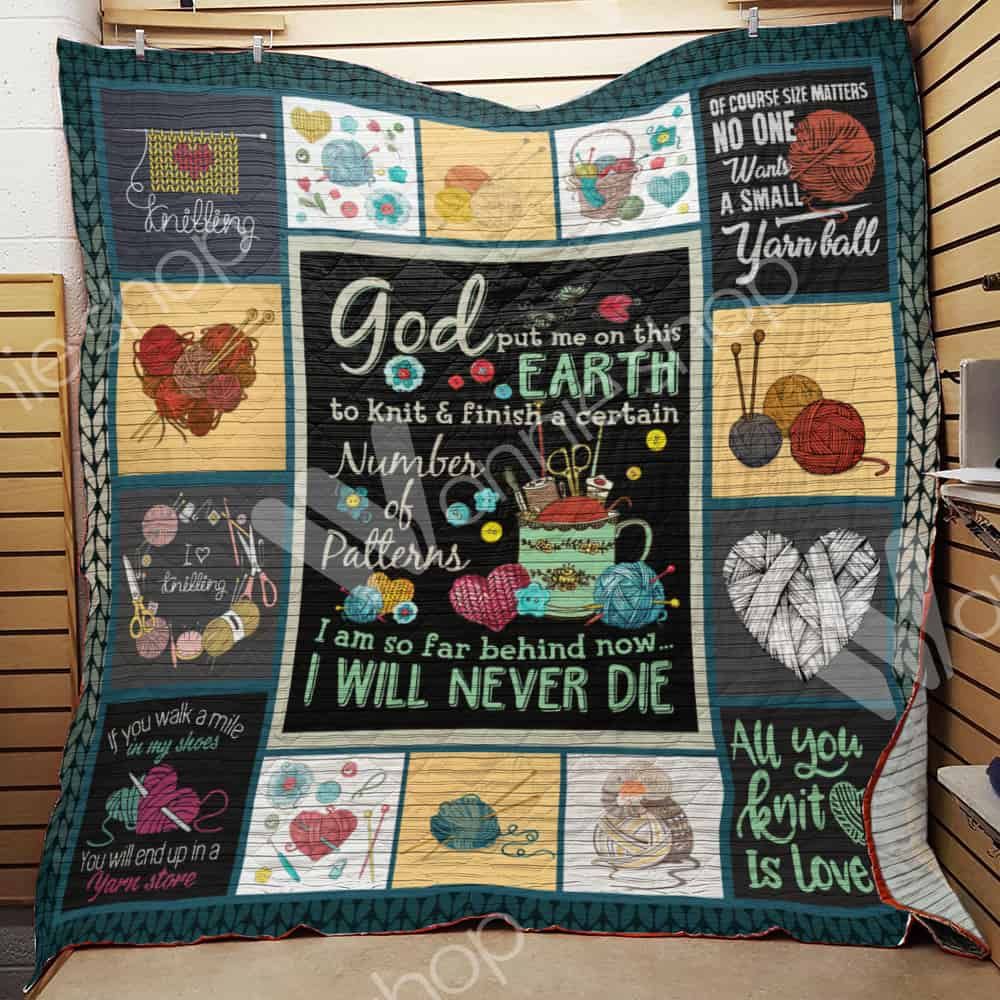 Knitting Quilt Blanket DHC0302844TD