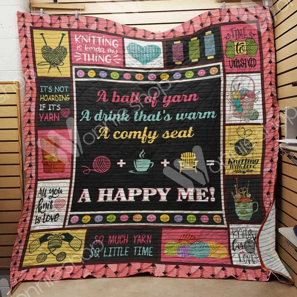 Knitting Quilt Blanket DHC0302845TD