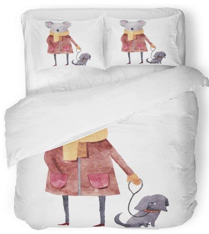 Koala Dog Walking Bedding Set