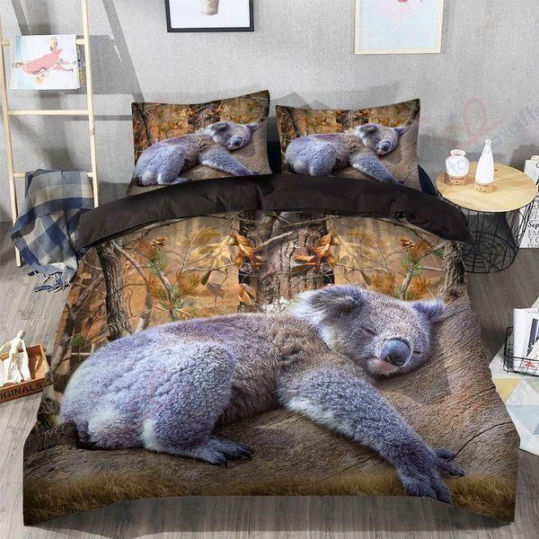 Koala Sleeping Printed Bedding Set