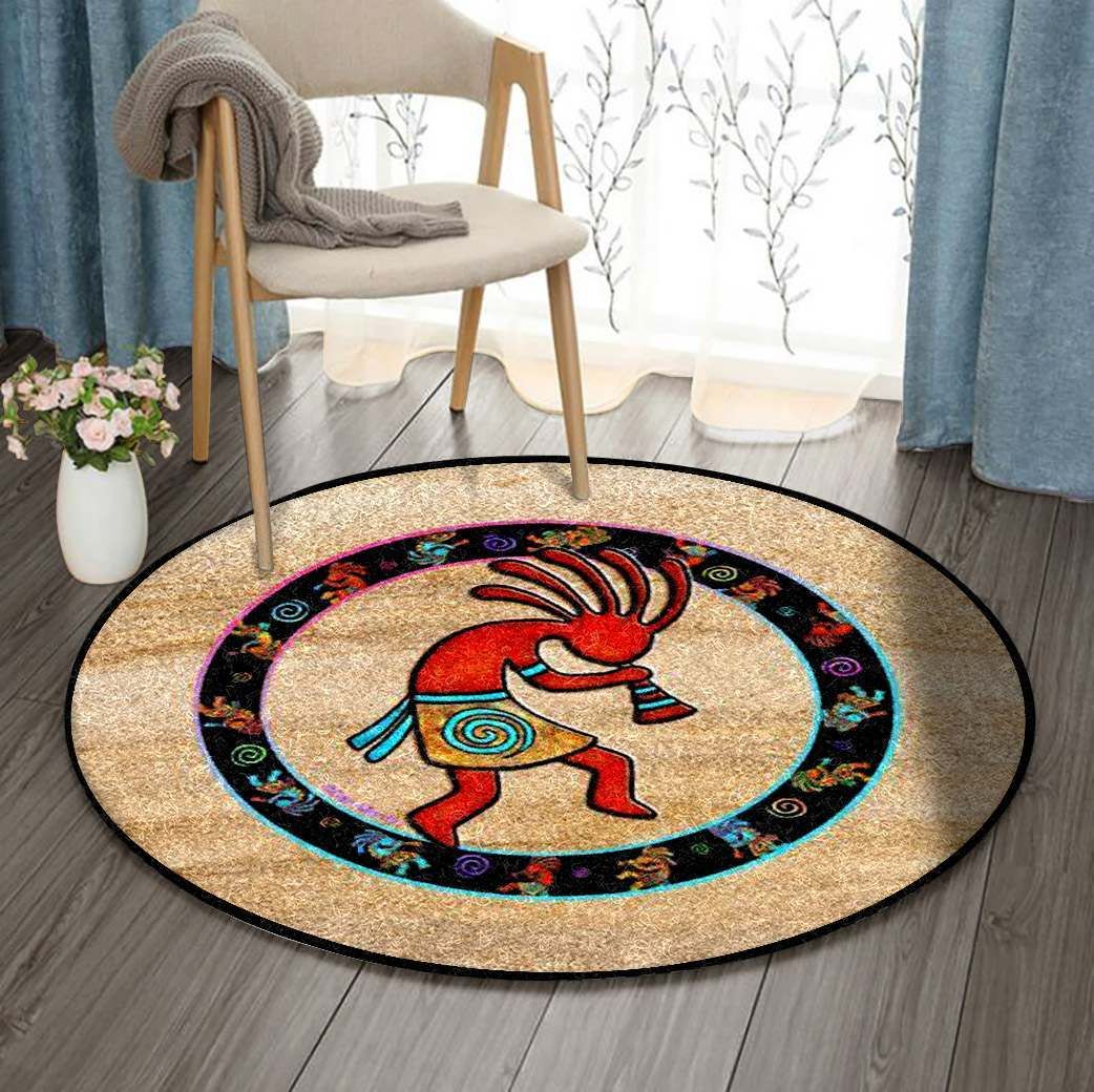 Kokopelli Round Carpet
