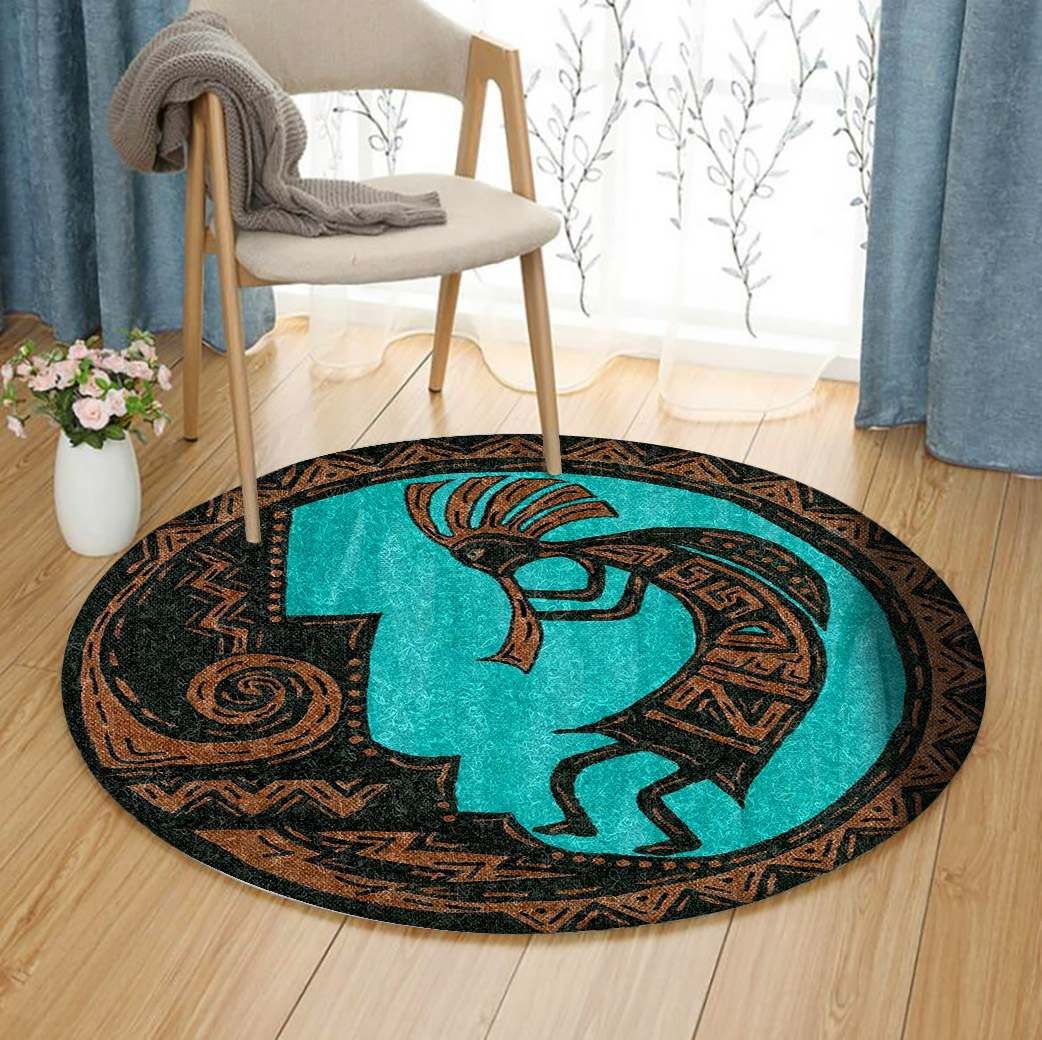 Kokopelli Round Carpet