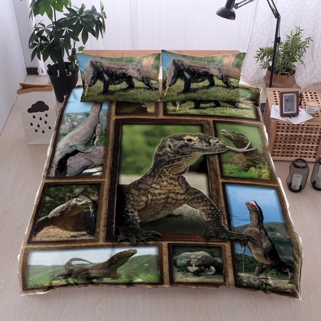 Komodo Dragon Bedding Set