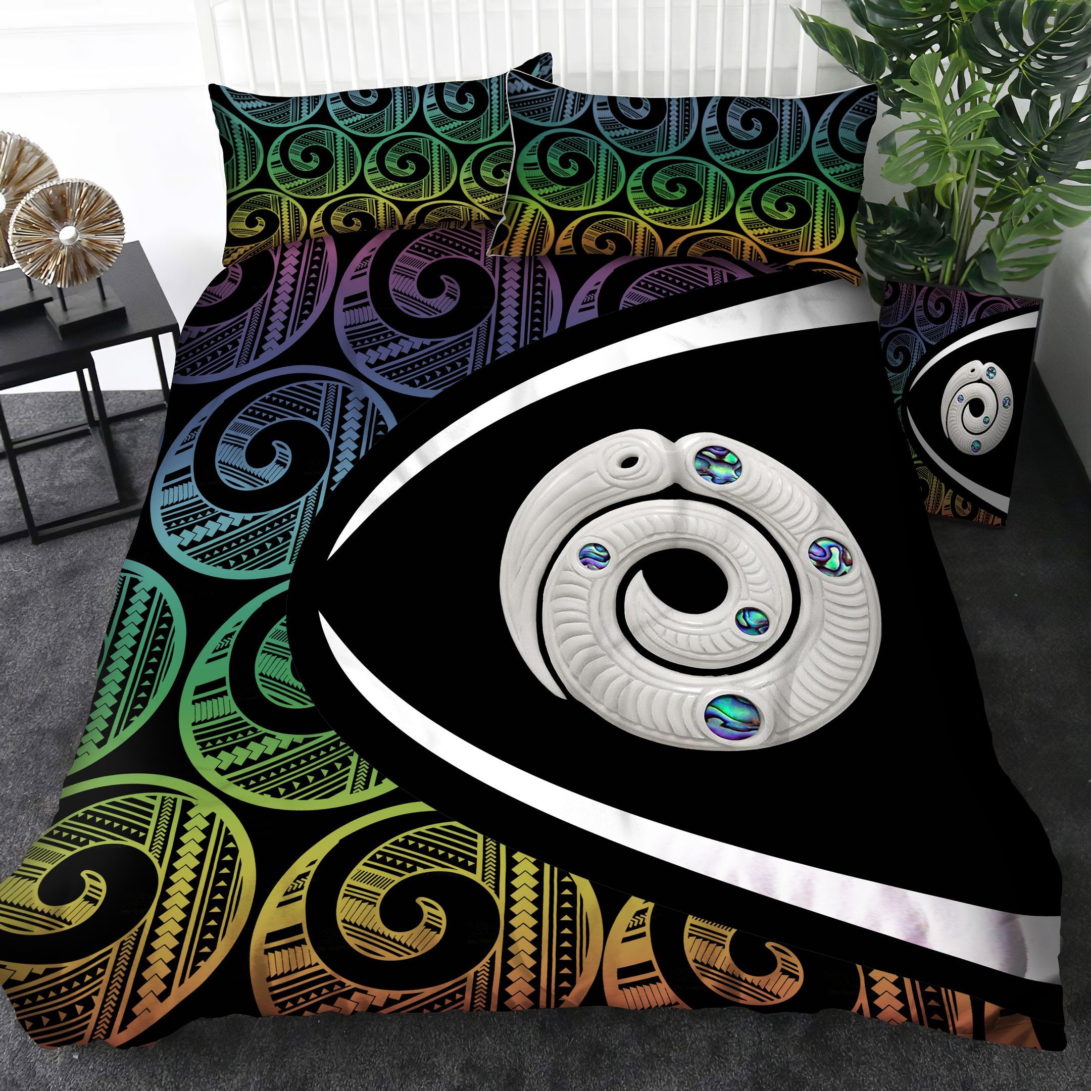 Koru Maori Bedding Set