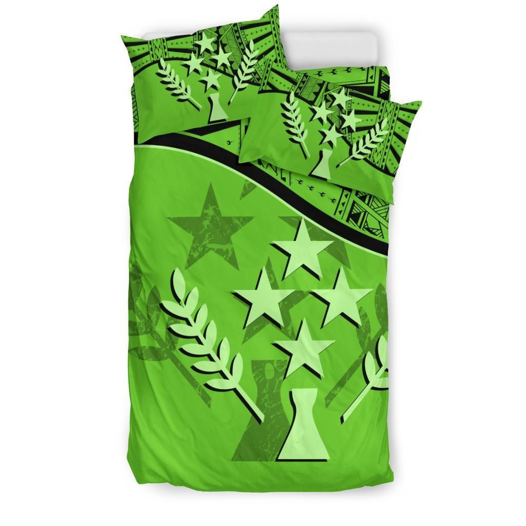 Kosrae Green Bedding Set