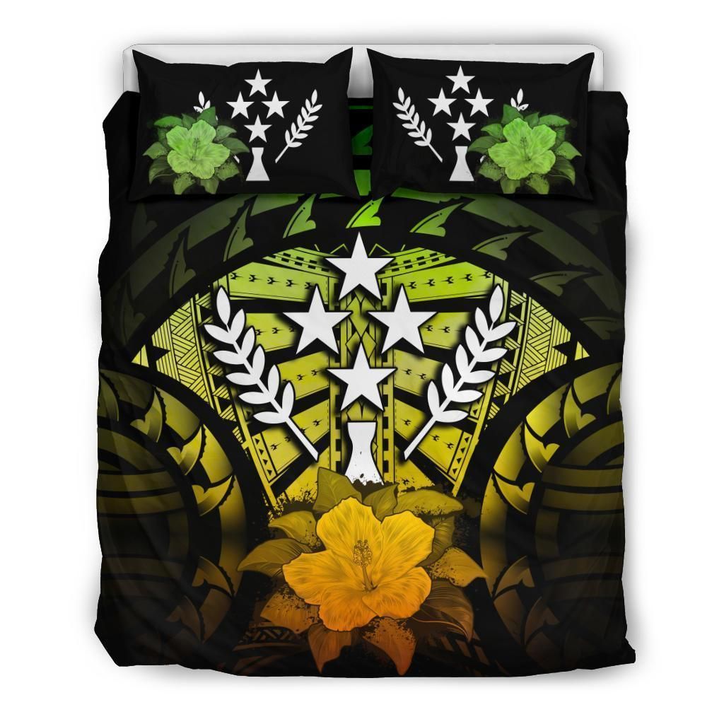 Kosrae Reggae Hibiscus Bedding Set
