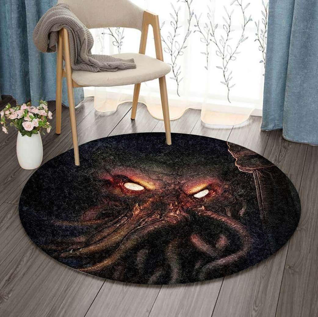 Kraken Round Carpet
