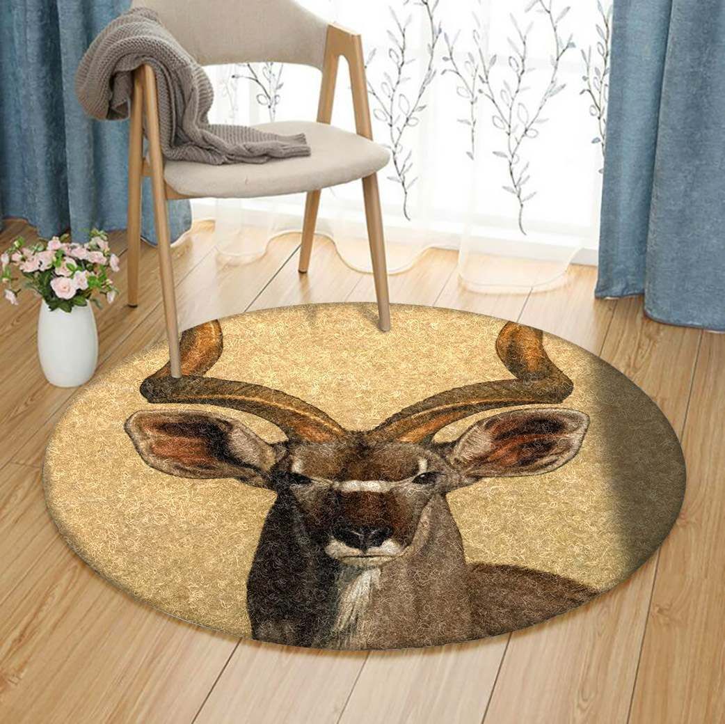 Kudu Round Carpet