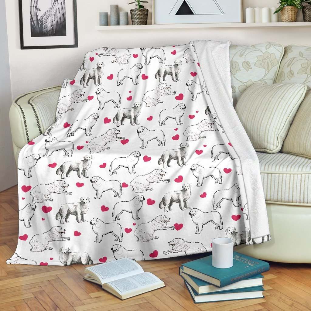 Kuvasz Heart Blanket