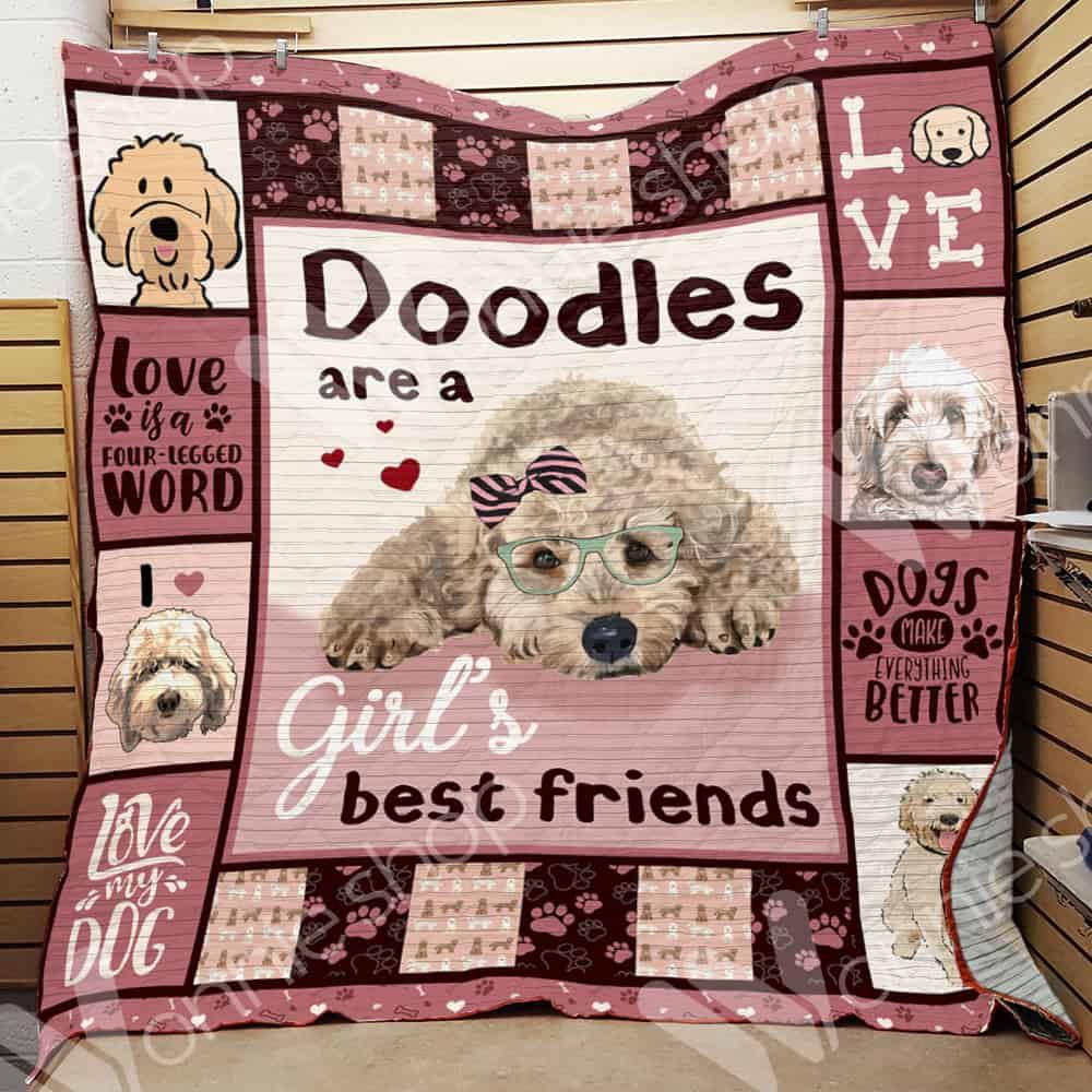 Labradoodle Dog Blanket LNT0512062 Quilt Blanket