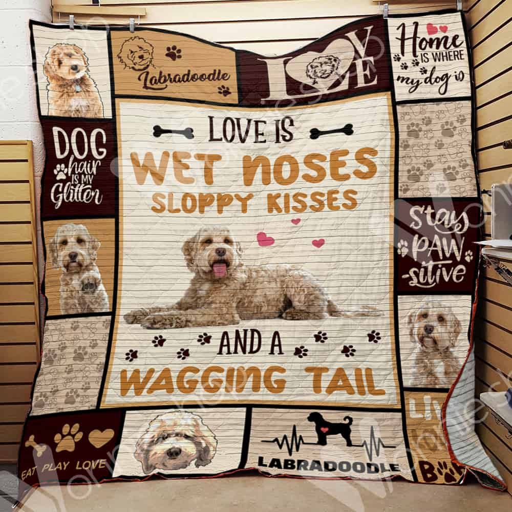 Labradoodle Dog Quilt Blanket DHC0102710TD