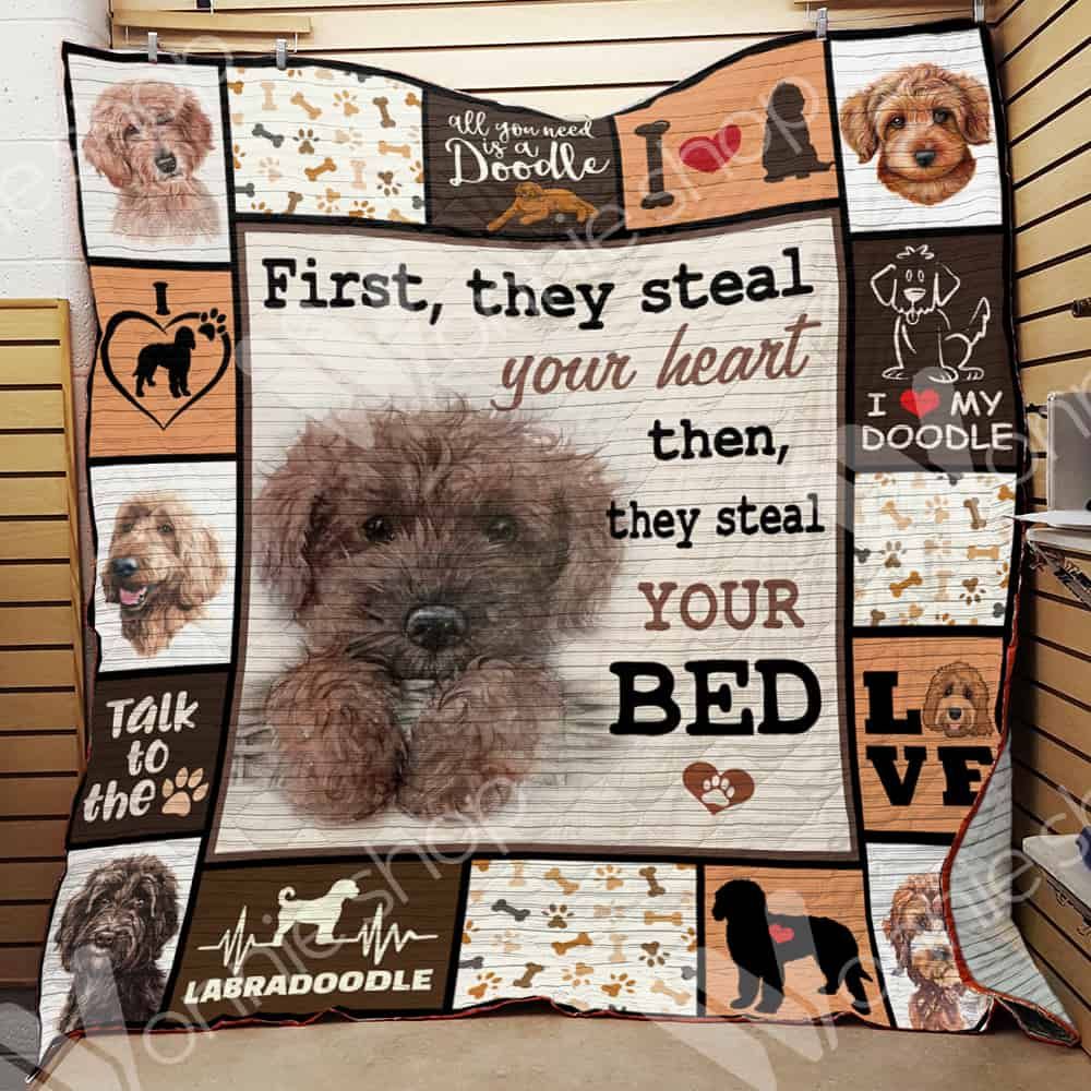 Labradoodle Dog Quilt Blanket DHC05021252TD
