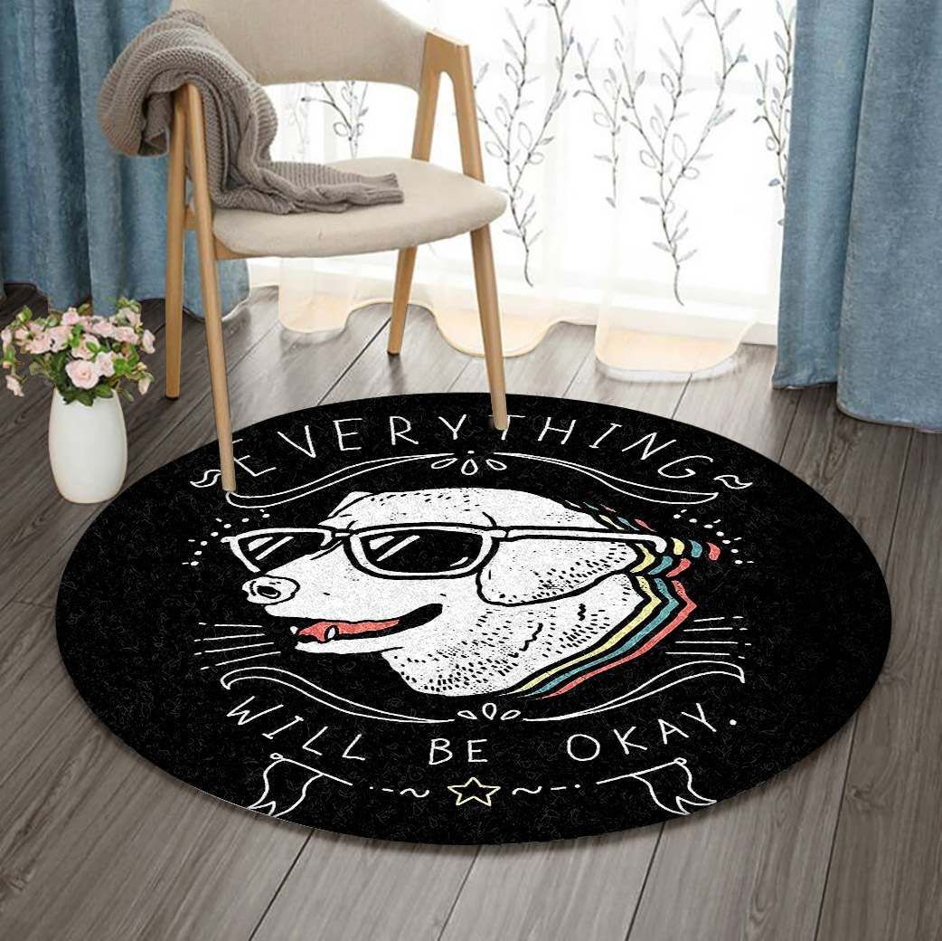 Labrador Round Carpet