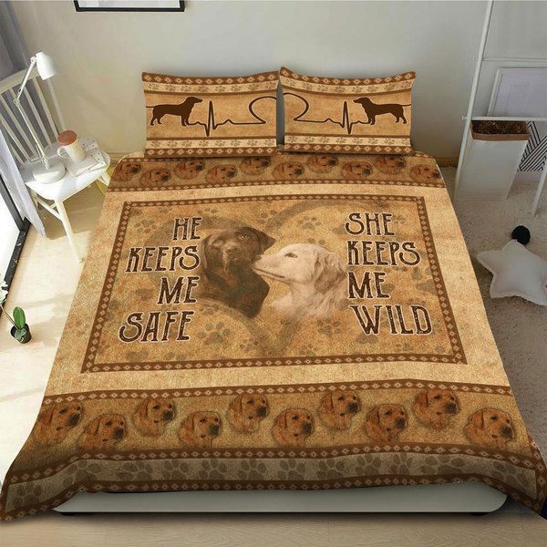 Labrador Love Pawslovely Bedding Set