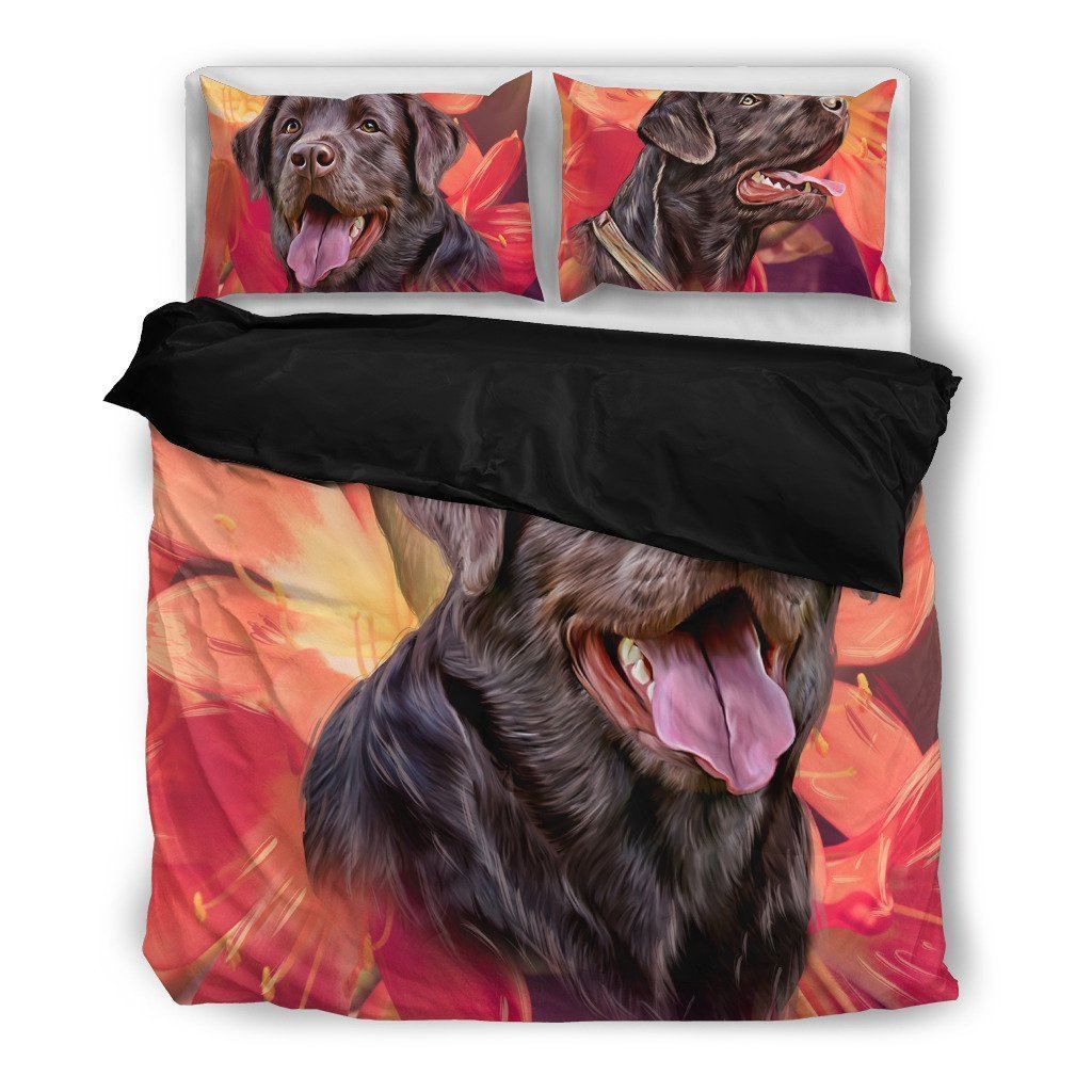 Labrador Lover Dog Themed Bedding Set