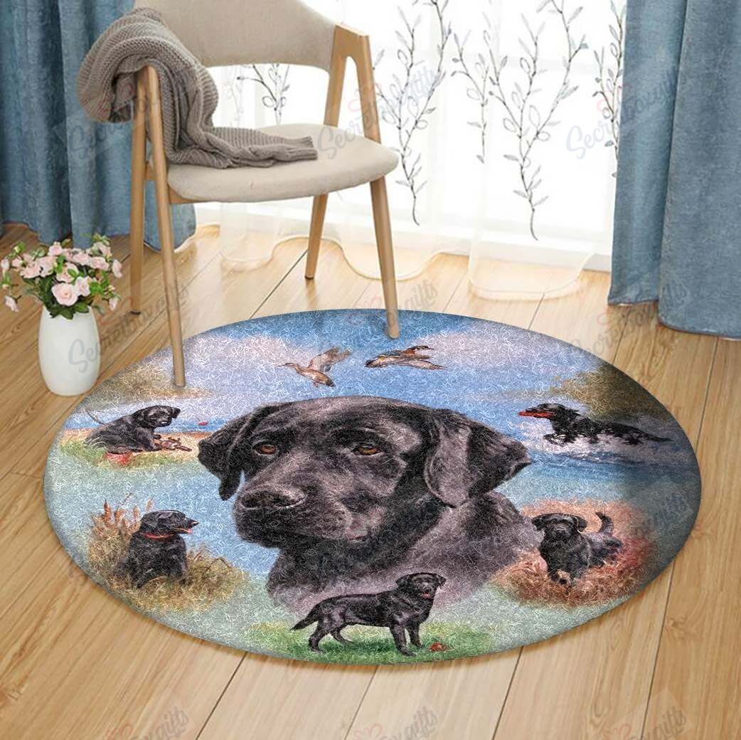 Labrador Round Carpet
