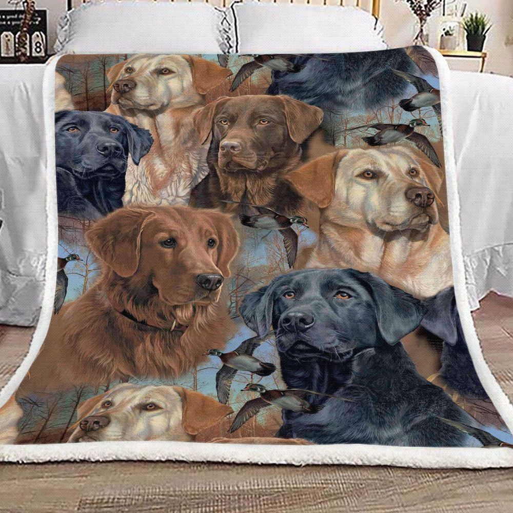 Labrador Fleece Blanket