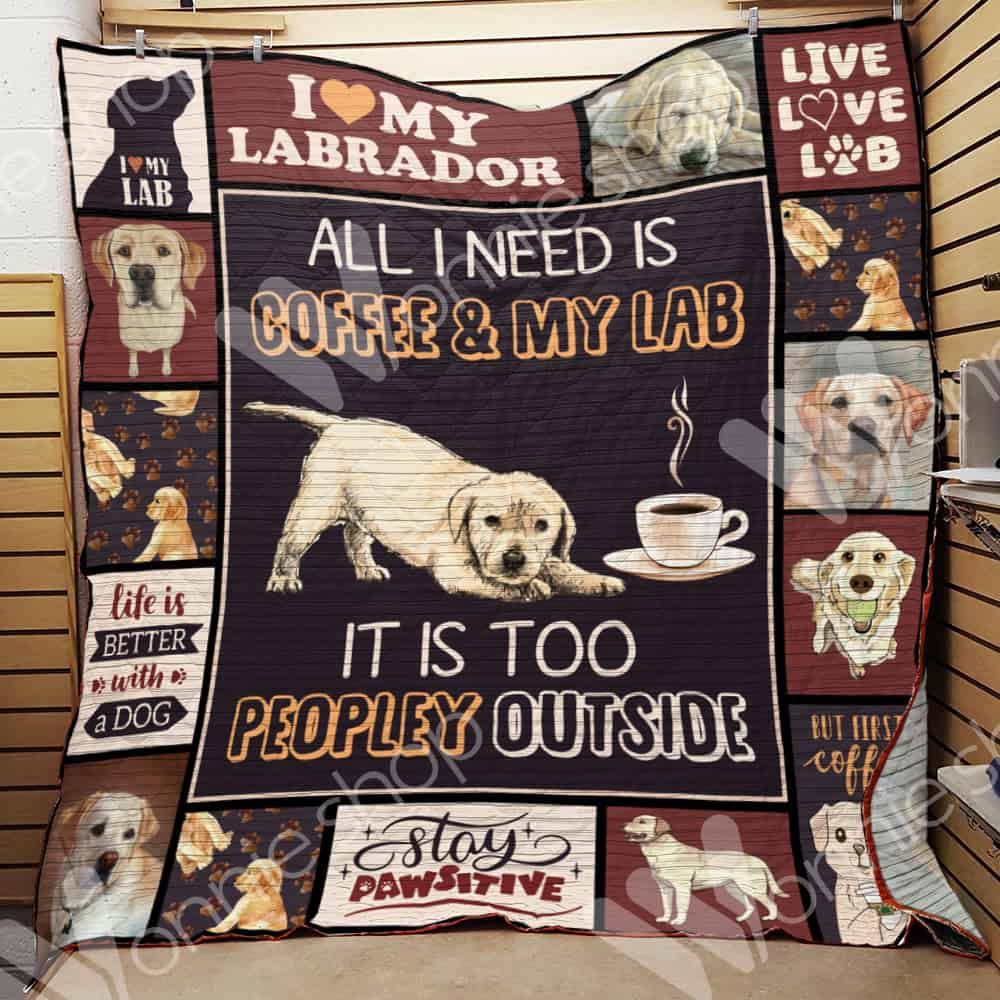 Labrador Retriever Dog Blanket LNT0512043 Quilt Blanket