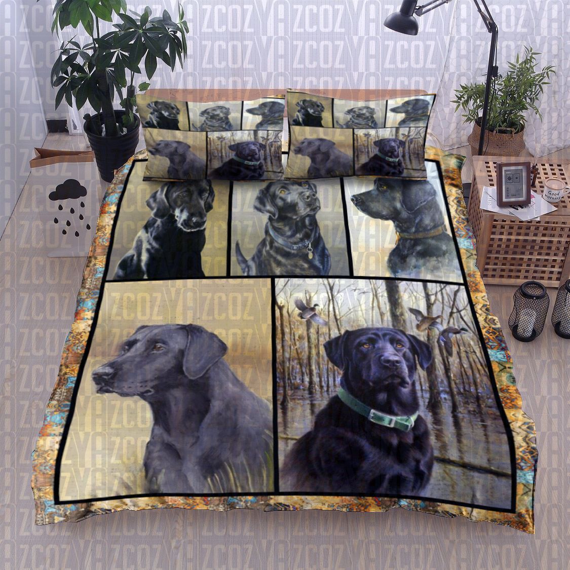 Labrador Retriever Dog Bedding Set