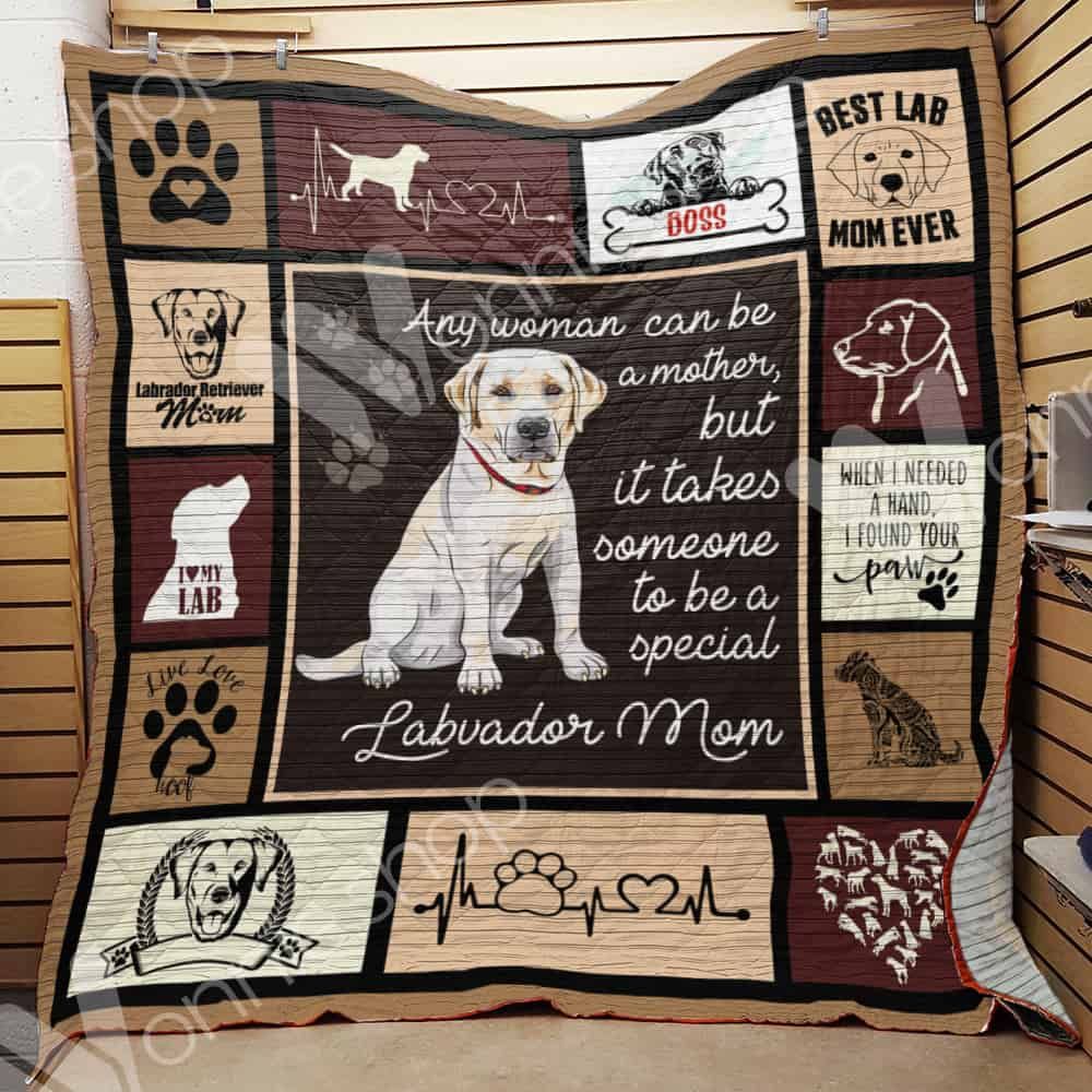 Labrador Retriever Dog M Quilt Blanket DHC1002678TD