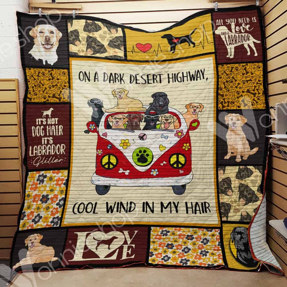 Labrador Retriever Dog Quilt Blanket DHC0302755TD