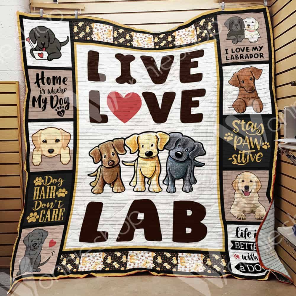 Labrador Retriever Dog Quilt Blanket DHC0602609TD