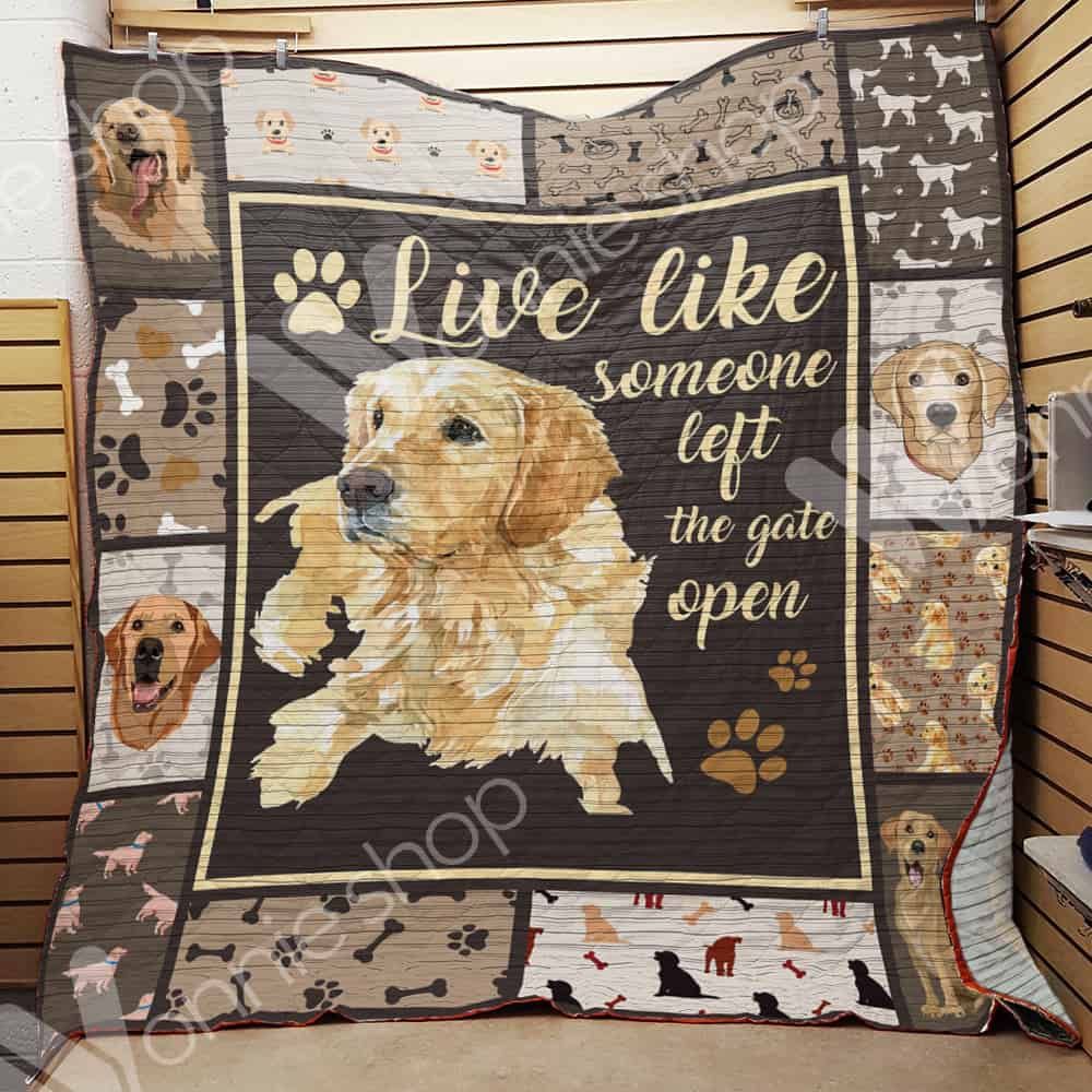 Labrador Retriever Dog Quilt Blanket DHC1002615TD