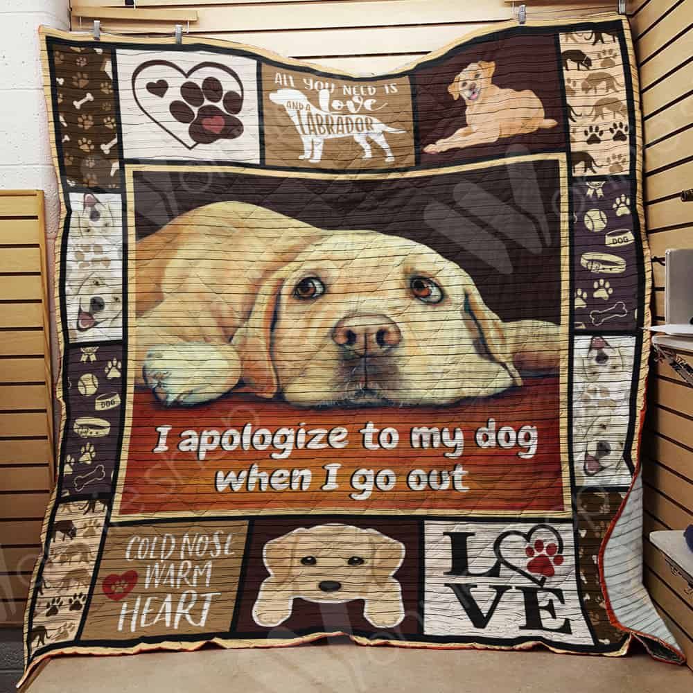 Labrador Retriever Dog Quilt Blanket DHC1002668TD