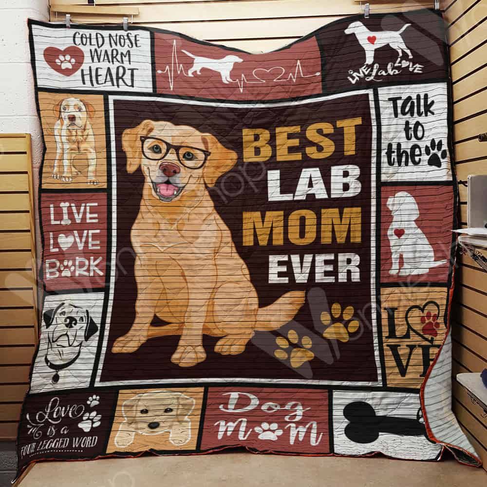 Labrador Retriever Dog Quilt Blanket DHC1002683TD