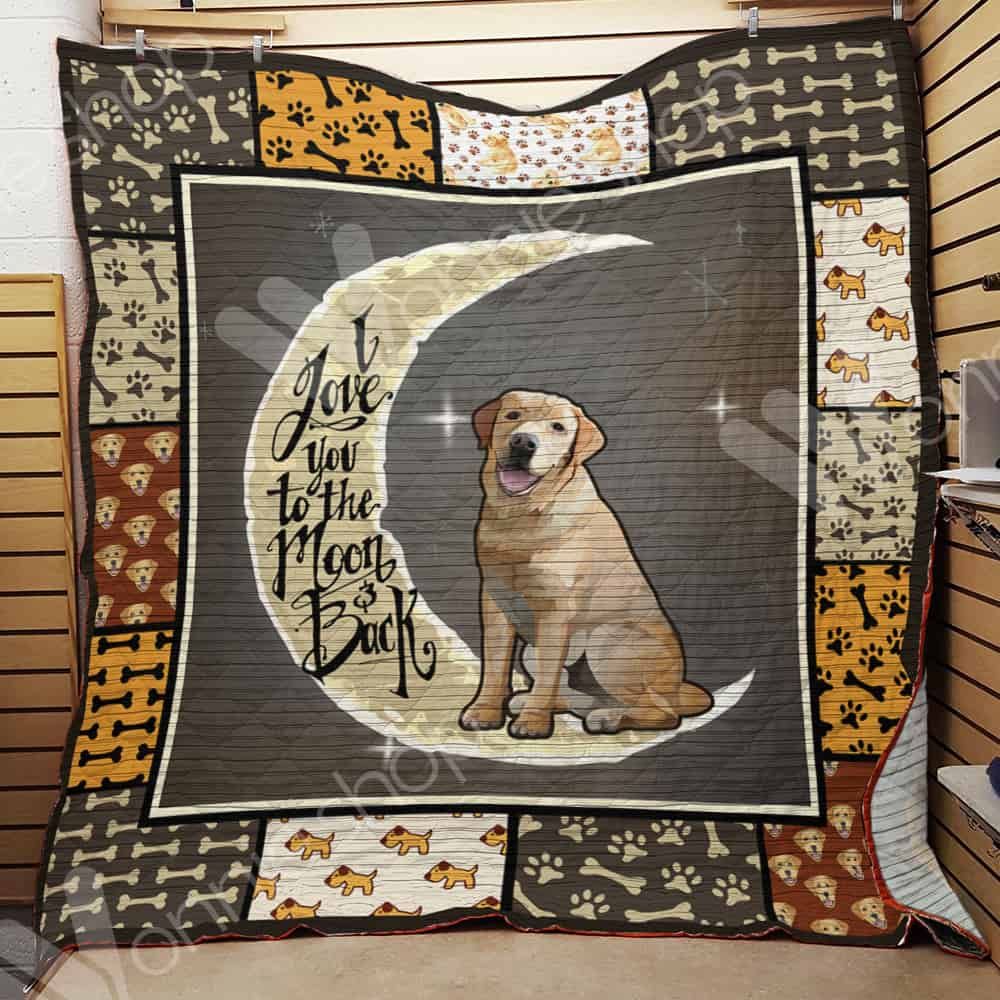 Labrador Retriever Dog Quilt Blanket DHC1002690TD