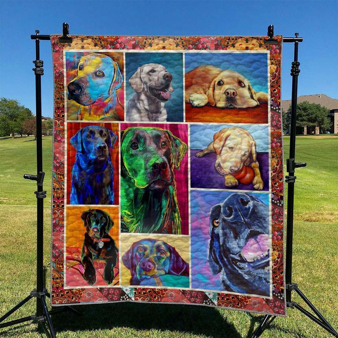 Labrador Retriever Dog TD2709496 Quilt Blanket