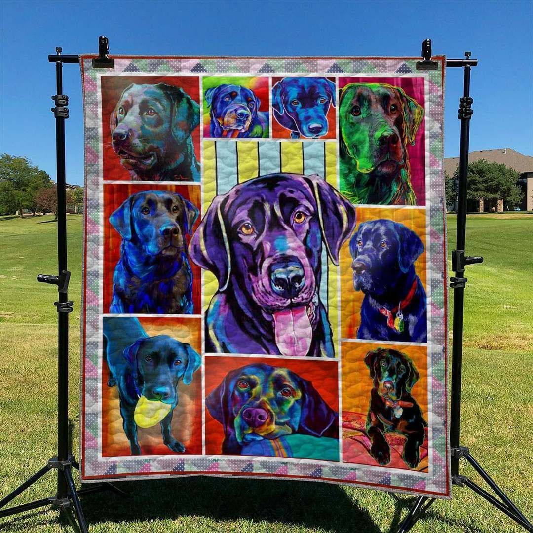 Labrador Retriever Dog TD2709497 Quilt Blanket