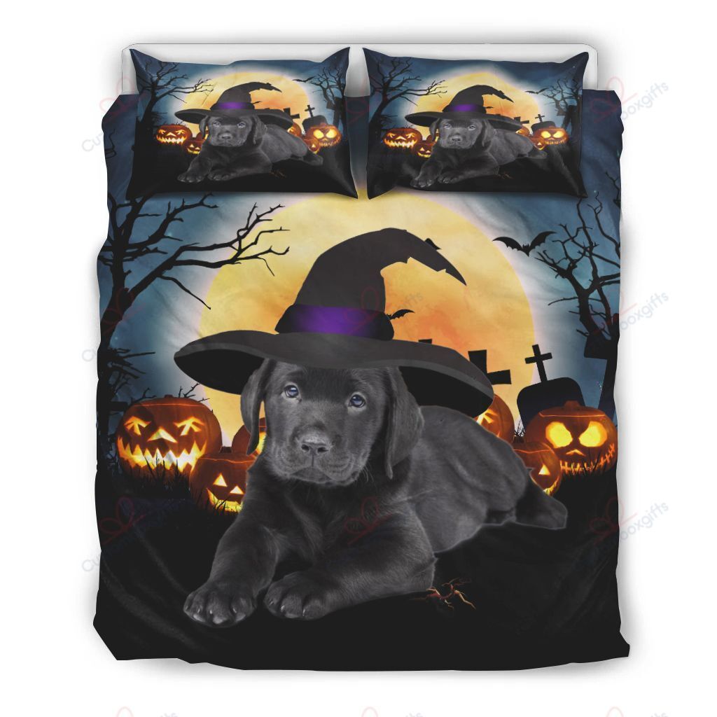 Labrador Retriever Halloween Bedding Set
