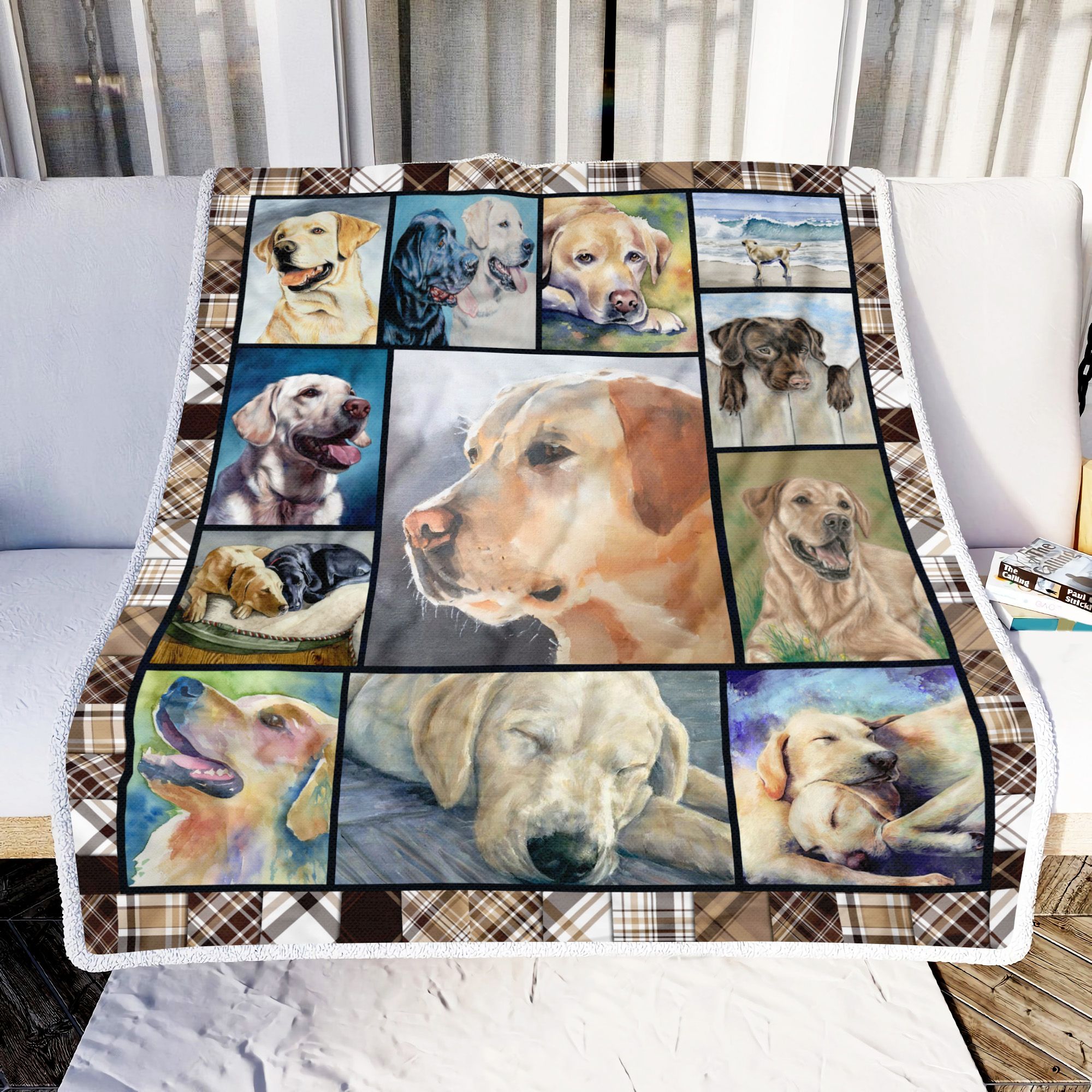 Labrador Retriever Fleece Blanket