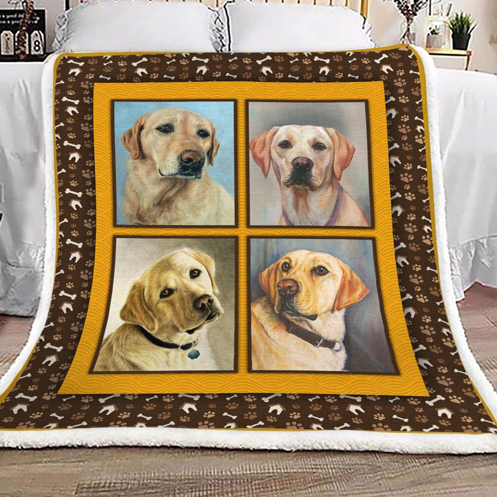 Labrador Retriever Fleece Blanket