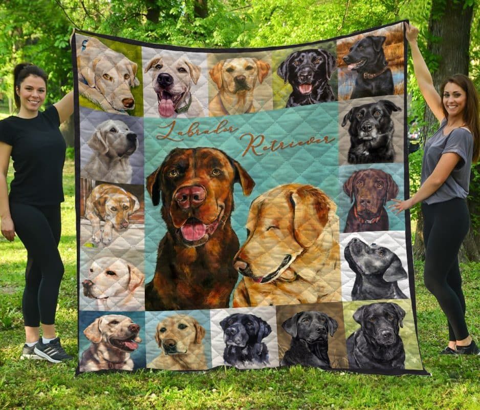 Labrador Retriever Quilt Blanket DHC13123085VT