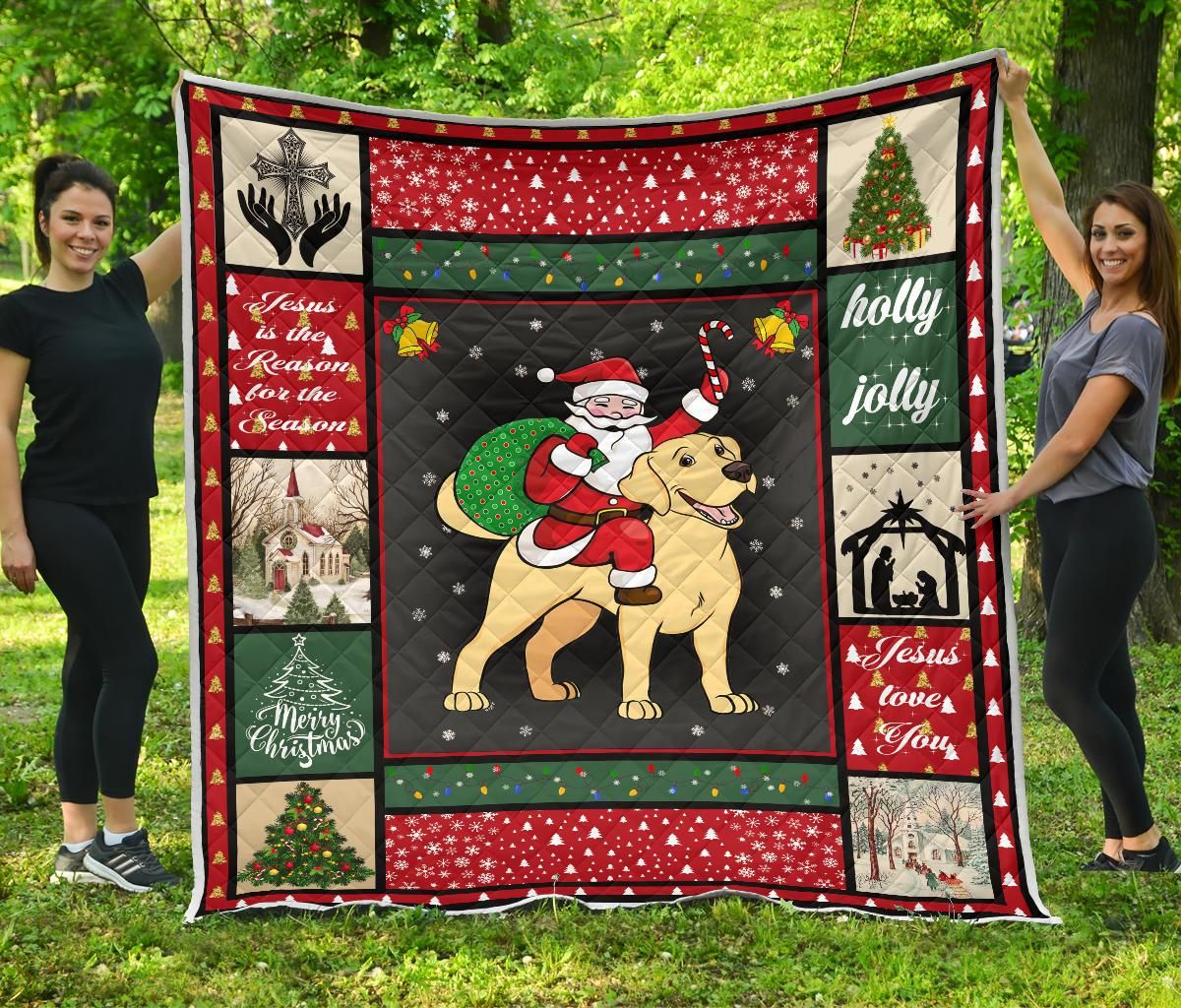 Labrador Retriever Quilt Blanket DHC13123754VT